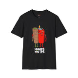 Blunt & Lighter Homies for Life Funny Weed T Shirt, Cannabis Graphic Tee, 420 Stoner Shirt