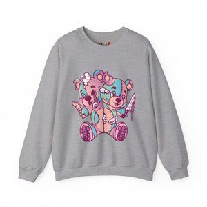 Two Headed Teddy Bear Sweatshirt