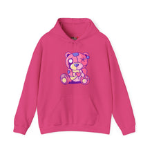 Load image into Gallery viewer, Stitched Teddy Bear Hoodie
