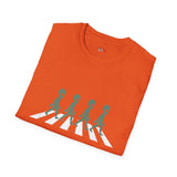Walking Across Abbey Road Alien T Shirt for Men/Women, Funny UFO Shirt, Sci Fi Graphic Tee