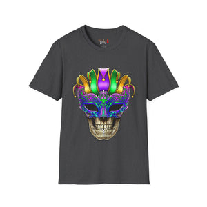 Skeleton Mask Unisex Softstyle T-Shirt