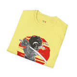 Afro Samurai Queen Japanese Samurai T Shirt, Asian Graphic Tee, Bushido Warrior Shirt