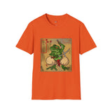 Samurai Toad Warrior Japanese Samurai T Shirt, Asian Graphic Tee, Bushido Warrior Shirt