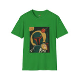 77 Bounty Hunter Blaster Retro Space T Shirt, Vintage Sci Fi Graphic Tee, Galaxy Shirt
