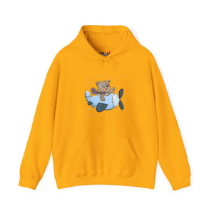 Flying Teddy Bear Hoodie