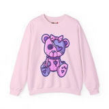 Button Eye Teddy Bear Sweatshirt