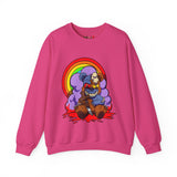 Bloody Knife Teddy Bear Sweatshirt