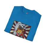 TIger Samurai Warrior Japanese Samurai T Shirt, Asian Graphic Tee, Bushido Warrior Shirt