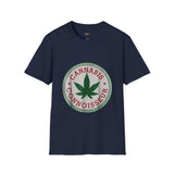 Cannabis Connoisseur Funny Weed T Shirt, Cannabis Graphic Tee, 420 Stoner Shirt