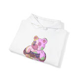 Doughnut Ring Teddy Bear Hoodie