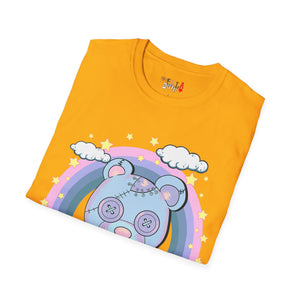 Pastel Rainbow Teddy Bear T-shirt