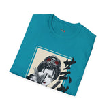 Warrior Fem Japanese Samurai T Shirt, Asian Graphic Tee, Bushido Warrior Shirt