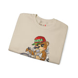 Purple Teddy Bear Sweatshirt