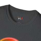 Neon Peace Sign Alien T Shirt for Men/Women, Funny UFO Shirt, Sci Fi Graphic Tee