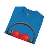 Heart Music Unisex Softstyle T-Shirt