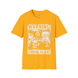 Warning Choking Hazard Retro Space T Shirt, Vintage Sci Fi Graphic Tee, Galaxy Shirt