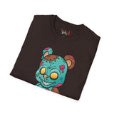 Dirty Evil Teddy Bear Unisex Softstyle T-Shirt