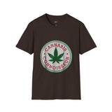 Cannabis Connoisseur Funny Weed T Shirt, Cannabis Graphic Tee, 420 Stoner Shirt