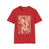 Samura DJ Japanese Samurai T Shirt, Asian Graphic Tee, Bushido Warrior Shirt