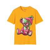 Bandaid Eye Teddy Bear Unisex Softstyle T-Shirt