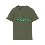 CaNNabIS Funny Weed T Shirt, Cannabis Graphic Tee, 420 Stoner Shirt