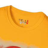 Red Moon Samurai Unisex Softstyle T-Shirt