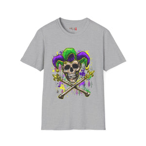 Skeleton Fool Unisex Softstyle T-Shirt