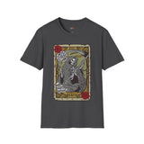 XIII Death Grim Reaper Tarot Card T Shirt, Mystic Graphic Tee, Spiritual Shirt