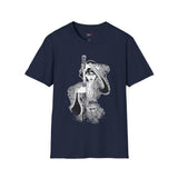Fem Warrior Japanese Samurai T Shirt, Asian Graphic Tee, Bushido Warrior Shirt