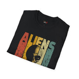 Aliens Don't Believe in You Either Vintage Alien T Shirt, Retro UFO Graphic Tee, Space Streetwear Shirt