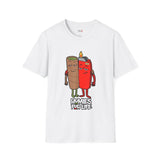 Blunt & Lighter Homies for Life Funny Weed T Shirt, Cannabis Graphic Tee, 420 Stoner Shirt