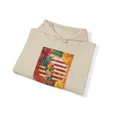 Afro American Queen Heavy Blend Unisex Hoodie