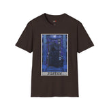 XI Justice Tarot Card T Shirt, Mystic Graphic Tee, Spiritual Shirt
