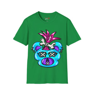 Shrunken Head Teddy Bear Unisex Softstyle T-Shirt