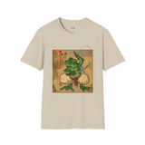 Samurai Toad Warrior Japanese Samurai T Shirt, Asian Graphic Tee, Bushido Warrior Shirt