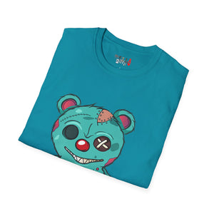 Button Eye Bear Unisex Softstyle T-Shirt