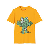 Zombie Bear Unisex Softstyle T-Shirt