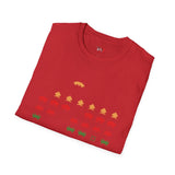 Game Over Vintage Alien T Shirt, Retro UFO Graphic Tee, Space Streetwear Shirt