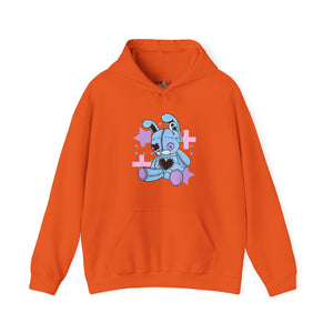 Missing Heart Teddy Bear Hoodie