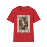 Bounty Hunter Playing Card Retro Space T Shirt, Vintage Sci Fi Graphic Tee, Galaxy Shirt
