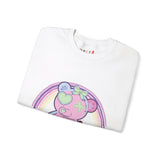 Green Heart Eye Teddy Bear Sweatshirt