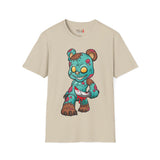 Dirty Evil Teddy Bear Unisex Softstyle T-Shirt