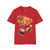 Drippy Hooper Bear Unisex Softstyle T-Shirt