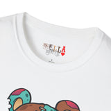 Dirty Evil Teddy Bear Unisex Softstyle T-Shirt