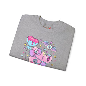 Doughnut Heart Teddy Bear Sweatshirt