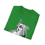 Fem Warrior Japanese Samurai T Shirt, Asian Graphic Tee, Bushido Warrior Shirt