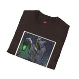 The Hermit IX Tarot Card T Shirt, Mystic Graphic Tee, Spiritual Shirt