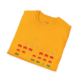 Game Over Vintage Alien T Shirt, Retro UFO Graphic Tee, Space Streetwear Shirt