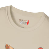 Samurai Kitty Unisex Softstyle T-Shirt