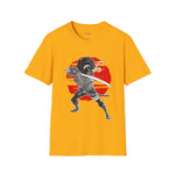 Afro Samurai Queen Japanese Samurai T Shirt, Asian Graphic Tee, Bushido Warrior Shirt